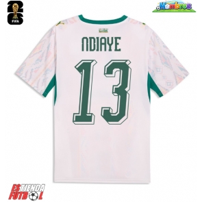 Senegal Iliman Ndiaye #13 Primera Equipación Mundial 2026 Manga Corta